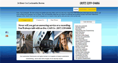 Desktop Screenshot of carkeylocksmithboston.com